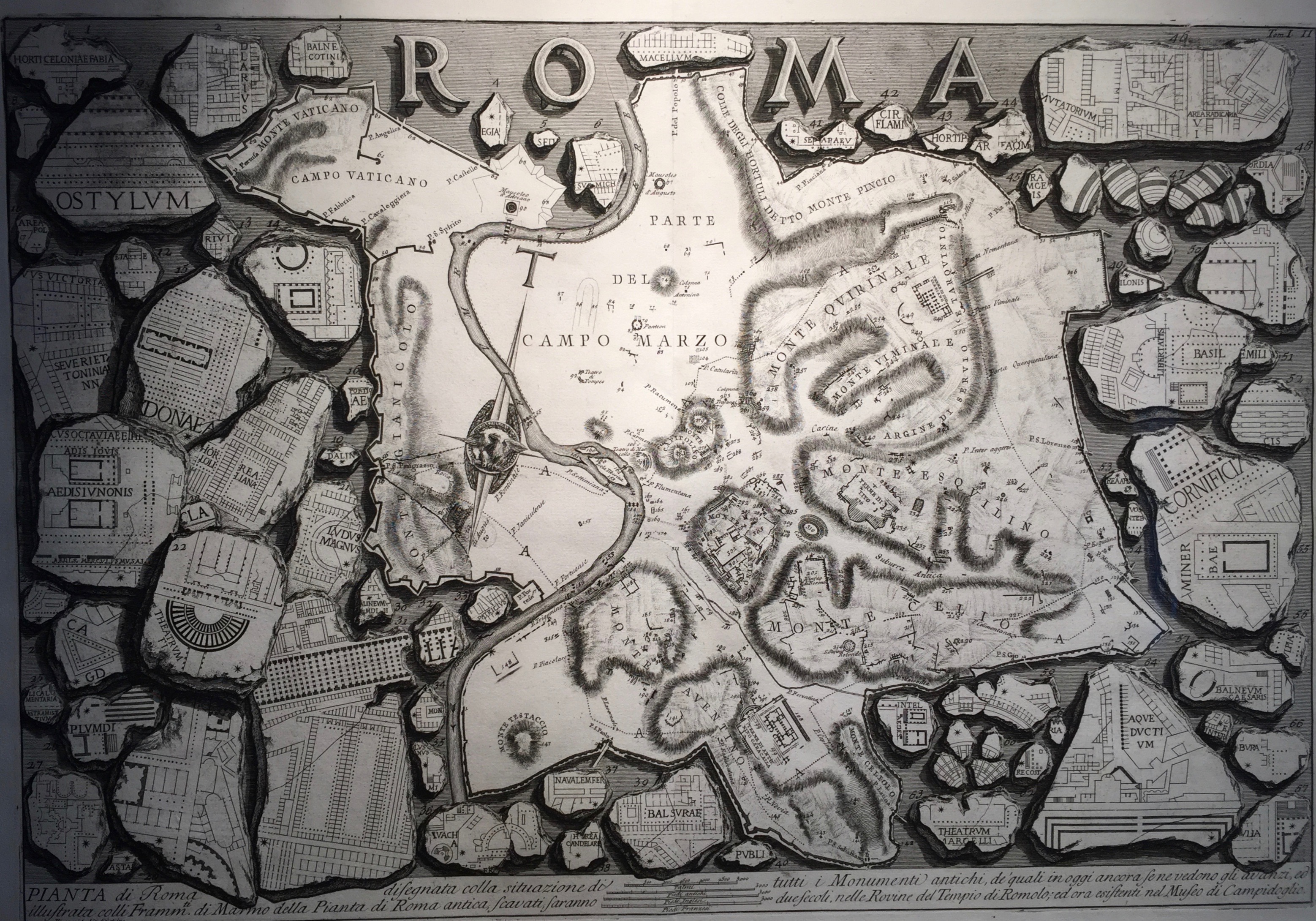 Rome Ancient Map